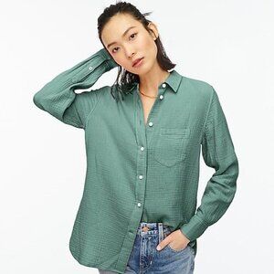 J. Crew Garçon classic double-gauze button down shirt